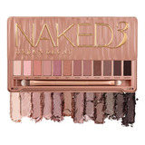 Urban Decay Paleta De Sombras De Ojos Naked3, 12 Tonos Neutr