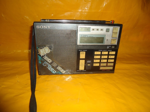 Radio Antigo Sony Icf-7600d - Tudo Ok. Mineirinho-cps