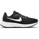 Nike W Nike Revolution 6 Tenis Negro De Mujer Para Correr