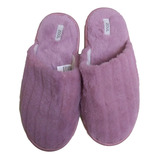 Pantuflas Mujer / Nena - Peluche Peludas Chinelas Rosa T. 32