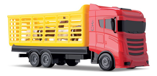 Caminhão De Brinquedo Boiadeiro Cowboy Truck Com Animais