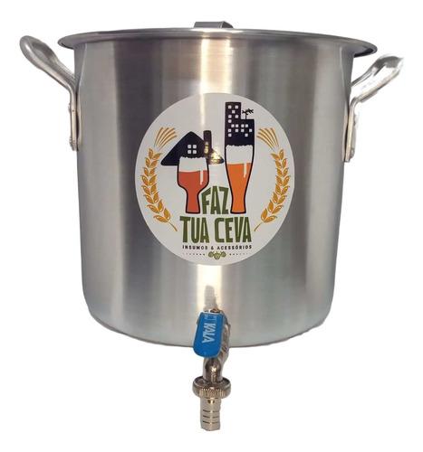 Panela Fazer Quentão Vela Parafina 8,3l Torneira
