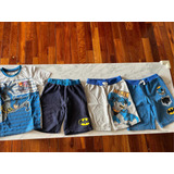 Remera Y Bermudas Niño Batman Dc Comics Original Talle 4 X4