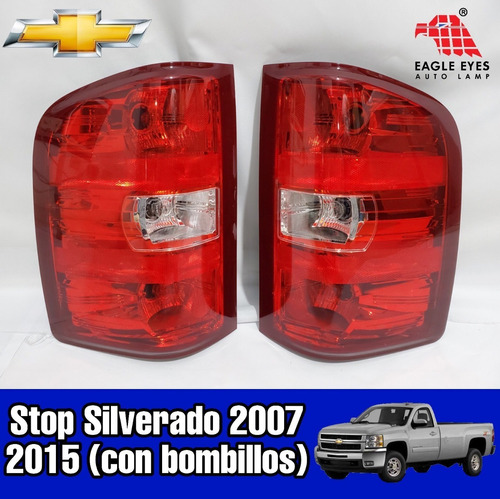 Stop Silverado 2008-2009-2010-2011-2012-2013-2014-2015 Foto 2