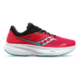 Zapatilla Mujer Saucony Ride 16 Rose/black