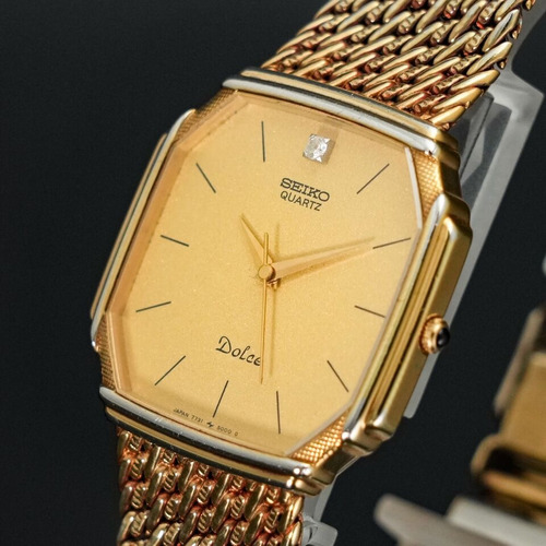 Seiko Dolce Dorado Vintage - Elegancia Intemporal