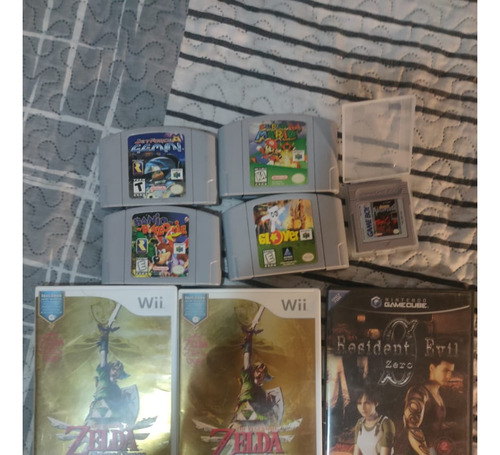 Pack De Juegos De Nintendo Gb N64 Wii Gc
