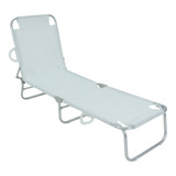 Cadeira Para Tomar Sol Piscina Praia Em Aluminio Dobravel