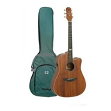 Violão Aço Elétrico Folk Koa Satin Fosco Sd300 Strinberg