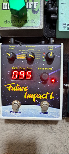 Pedal Future Impact, Pedaleira, Boss, Mxr,micro Synth Bass, 