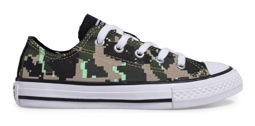 Zapatillas Converse All Star Camuflado Negro Niño Exclusivas