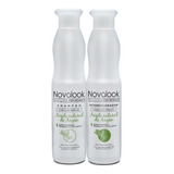 Shampoo Acondicionador Argan Novalook 320ml Combo Kit Peluqu