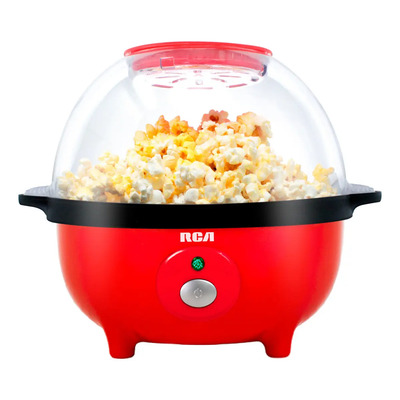 Máquina de palomitas RCA RC-1026 roja | Envío gratis
