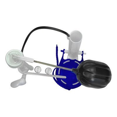 Juego De Herrajes Sanitario Wc 3 Pulgadas Fleximatic | MercadoLibre