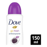 Desodorante Aerosol Dove Go Fresh Amora E Flor Lótus 150ml