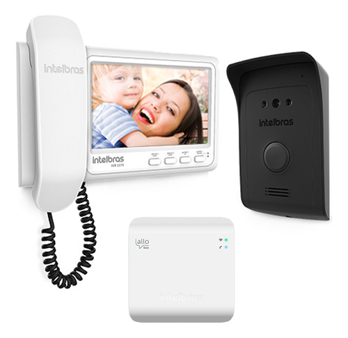 Vídeo Porteiro Ivr 1070 + Interface Wi-fi Allo Box Intelbras