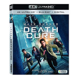 4k Ultra Hd + Blu-ray Maze Runner The Death Cure / Maze Runner La Cura Mortal