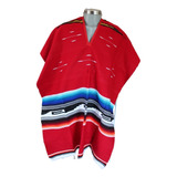 Jorongo Poncho Mexicano Sarape Saltillo Santanero Especial