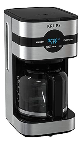 Cafetera De Goteo Digital Krups Simply Brew, 10 Tazas, Color