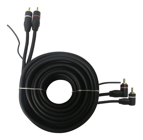 Cable Rca Potencia Amplificador 5 Mts + Cable Remoto