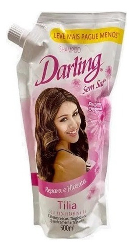  Shampoo Darling Tília Refil 500ml