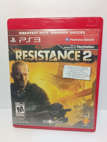Resistance 2 Para Ps3 Greatest Hits