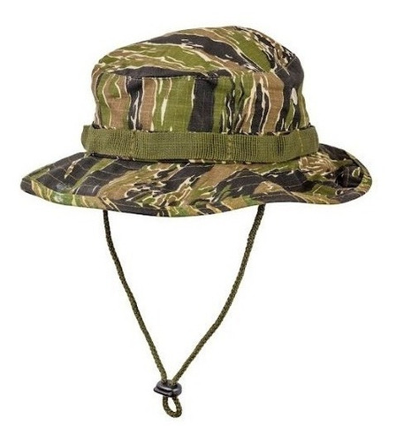 Sombrero Jungla Táctico Boonie Hat Camuflado Tiger