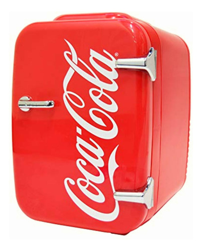 Cooluli Retro Coca-cola Mini Fridge For Bedroom Car, Office