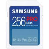 Tarjeta De Memoria Samsung Pro Plus 256gb - Sdxc 180 Mb/s 4k