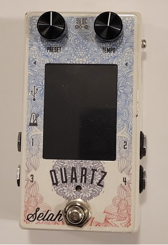 Quartz V3 Selah Effects Pedal Controlador Midi Y Tempo  