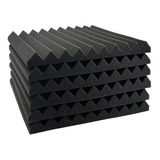 Espuma Acústica Pirámide X (20unds) Negra 30x30cm X 2,5cm