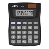 Cifra Dt-67 Calculadora De Escritorio Color Negro