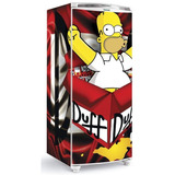 Adesivo De Geladeira Simpsons Duff Beer