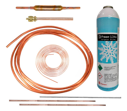 Kit De Reparacion Para Refrigerador Domestico Gas 134a