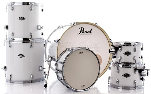 Bateria Pearl Export Exx Series Mahogany Pure White 22¨,10¨,