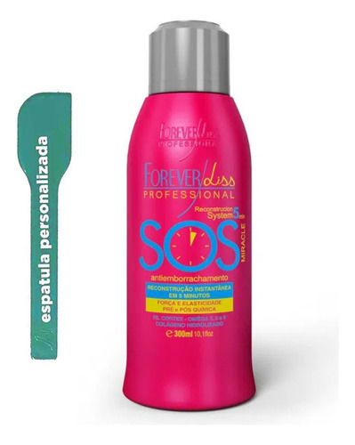 Forever Liss Sos Antiemborrachamento 300ml Reconstrução