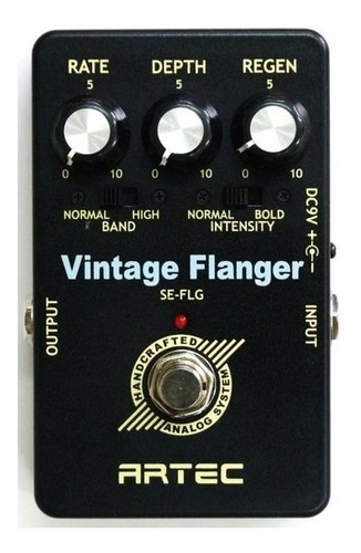  Pedal Guitarra Artec Se-fLG Vintage Flanger - Oddity