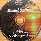 Cd Manuel Ascanio Mia Abrazame Promo Usado Sin Portadas