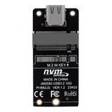 Placa Adaptadora De Carcasa De Disco Duro Nvme M.2 A Tipo C