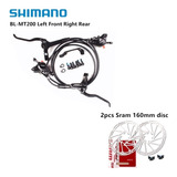 Juego Frenos Disco Shimano Mt200 Bike Mtb Hidráulicos