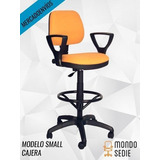 Silla De Escritorio Mondo Sedie Small Cajera Con Apoyabrazos Ergonómica 