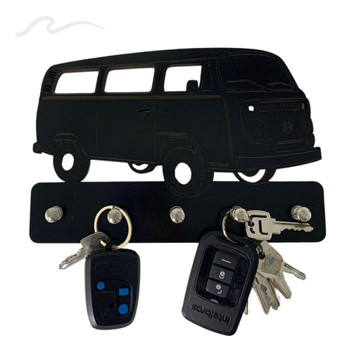 Suporte P/ Chaves Porta Chave Kombi Perua Moderno Decorativo