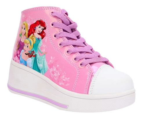 Tenis Patín Botita Princess Originales Para Niñas