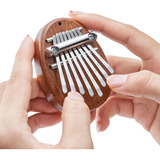 Mini Kalimba, 8 Teclas, Piano Instrumento Portátil