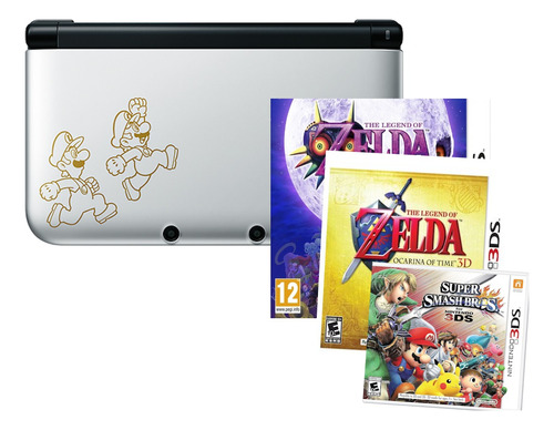 Nintendo 3ds Xl Mas Juegos / Coleccion De Zelda