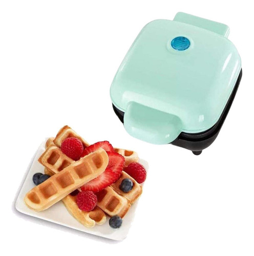 Waflera Mini Eléctrica Ronda Máquinas Waffles Para Desayunos