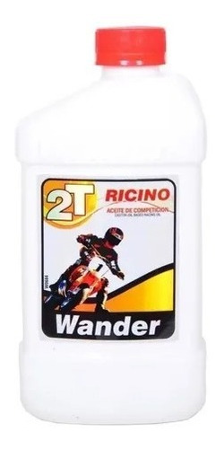 Aceite 2t Ricino 100 Competicion Wander 100cm3