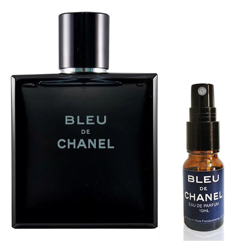 Bleu De Chanel Edp Perfume Masculino 10ml P/ Apimentar A Relação
