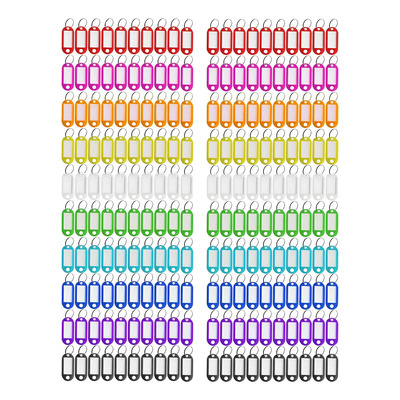 Etiquetas Para Llaves 200 Piezas Multicolores Con Llavero Plástico | Meses sin interés