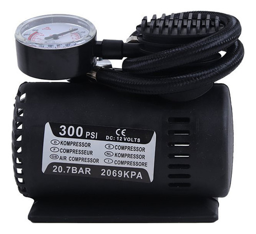 Inflador De Pneu De Compressor Portátil Y 12v Com Motor Mecâ